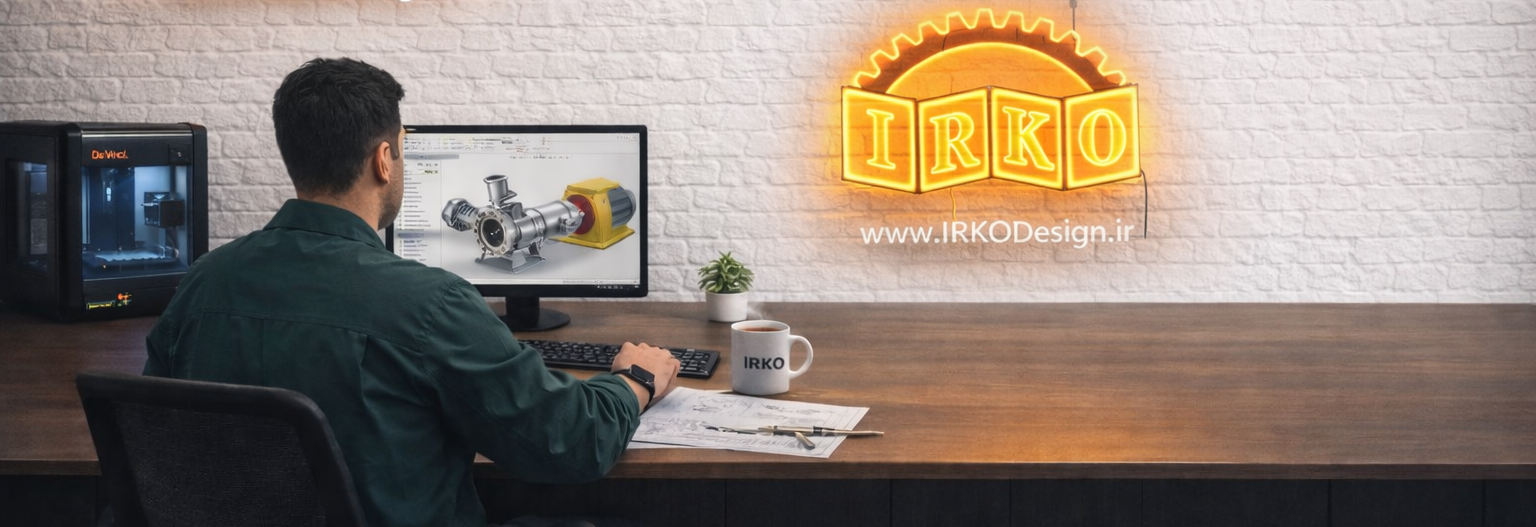خدمات طراحی ماشین‌آلات صنعتی در IRKO